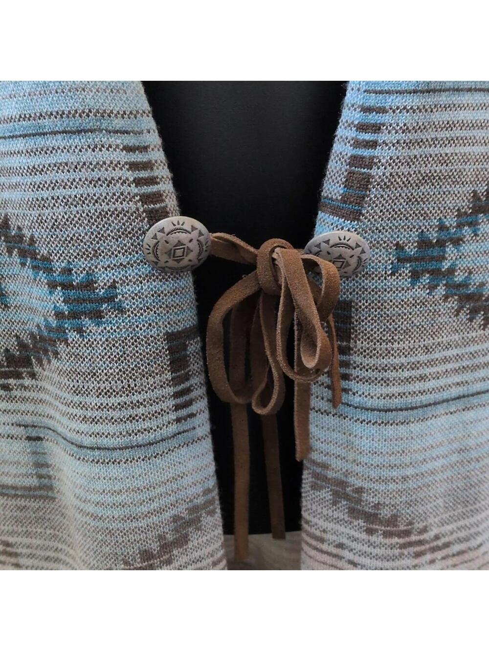 🍋✨Pendleton Merino Wool Pinyon Duster Women S - Picture 6 of 6